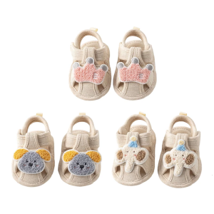 Summer Baby Sandals for Boys and Girls Lovely Crib Shoes Feature Soft Bottom for Newborns and Pre Walkers