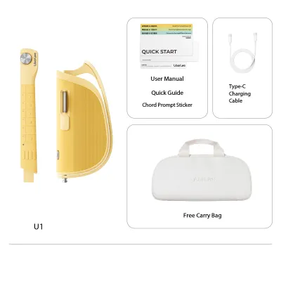 [NEW] LiberLive U1 Stringless Smart Guitar Foldable — 1.5KG | Stringless Digital Guitar | Foldable Portable Guitar