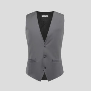 Prodigo * Rompi Jas Pria Yapong Abu I Vest Rompi Formal Pria I Setelan Dalaman Jas Pria