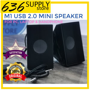 [636] NEW M1 USB 2.0 MINI PORTABLE SPEAKER FOR LAPTOP DESKTOP PC HANDPHONE
