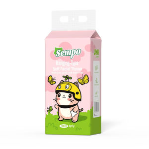 Wall-Mounted Tissue Thick Large Size Hang Paper Soft 4 Ply 1000 Sheets Facial Tissue Towel Large Paper Bathroom Tissue