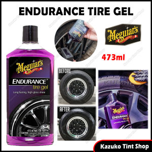 🌱 Meguiars G-7516 Endurance High Gloss Tire Protectant Gel 473 ml / 16 oz Shine & Gloss Long Lasting Remove Dirts Keep Black Protect UV Exterior Car Care Gel Terkilat Untuk Tayar Original Ready Stock Free Gift