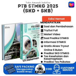 Buku Terbaru PTB STMKG [SKD + SKB] (Edisi Hemat + Free Akses Online) Sesuai Dengan Kisi-kisi Terbaru STMKG