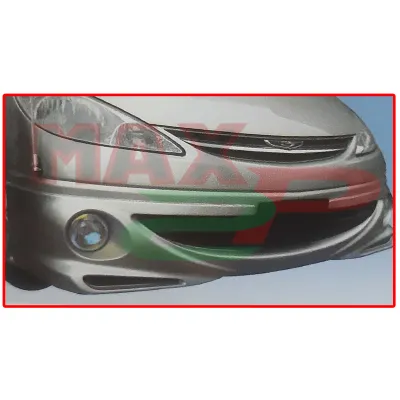 Toyota Estima 00 - 03 Aero Style Front Skirt Bumper Lower Lip Spoiler Fiberglass Fiber Body Kit Part - Raw Material Fiber State