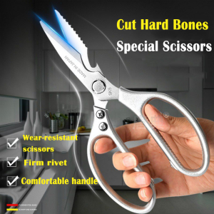 Stainless Steel SK5 Scissors Kitchen Multipurpose Bone Cutting Bottle Opener Household Supplies