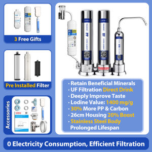TROUWIDS Durable Water Filter Water Purifier Filter Faucet Direct Drinking Water Filtration For Drinking