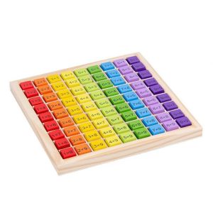 GOOD STUFF Counting Blocks Multiplication Table Board Interactive Wooden Math Education Toy Classroom Supplies Colorful Arithmetic Teaching Aids Learning