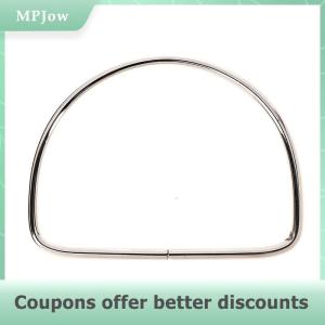 【MPJow】 D Metal Bag Handle Handbag Strap Purse Hardware Replacement Handmade Accessories