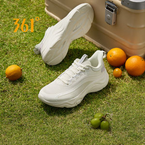 361 Degrees New Women Running RacingShock Absorbing Wear Casual Al-Match Resistant Trendy Thick Bottom Female Sneaker 682412245