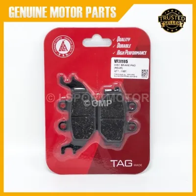 SYM T2-250I / VF3I185 DISC BRAKE PAD (REAR) CALIPER BRAKE PAD LINING PAD BREAK DISC PAD T2250I VF3I 185