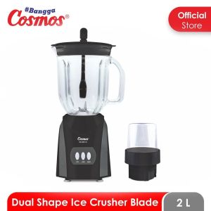 BLENDER KACA COSMOS CB 282 Blender 3in1 Kapasitas Besar 2 liter ICE CRUSHER