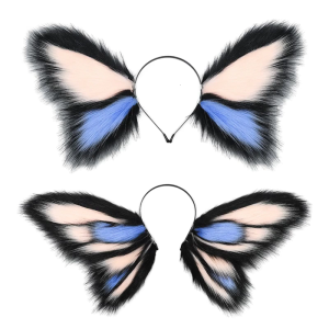 Furry Devil Hairbands for Photo Studio Halloween Eye-catching Props for Easter Adorkable Party Daily Wear Headpiece