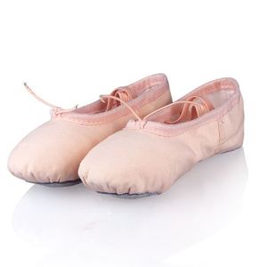 ballet Lace-up shoes Dance Ballet Shoes Stretching dance slippers Cloth Flats Canvas Dancing Sneaker For Adults Kids