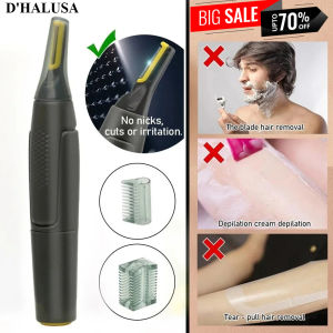 ไฟฟ้าจมูกผมTrimmer MiniแบบพกพาหูTrimmerสําหรับชายผมจมูกเครื่องโกนหนวดกันน้ําปลอดภัยสะอาด COD