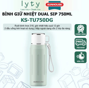 Bình giữ nhiệt DUAL SIP 750ML SUNHOUSE KS-TU750DG