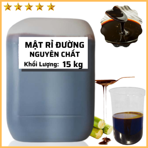 [CAN 15kg] MẬT RỈ ĐƯỜNG: Nuôi Cấy Vi Sinh Ủ Phân Bón Lên Men Thức Ăn Xử Lý Nước Thải