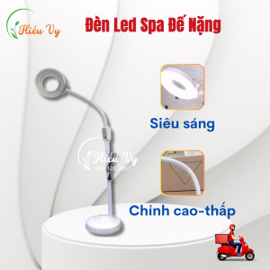 Đèn Led Đế Đặc Cho Spa/TMV | Đèn Led Nặn Mụn Nối Mi Phun Xăm Thẩm Mỹ