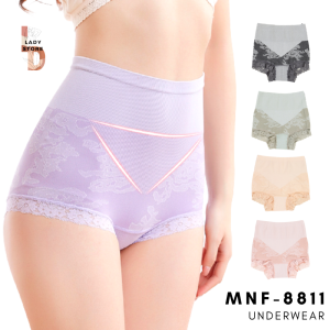 MNF- 8811 กางเกงในหญิง กางเกงในผ้าคอตตอน กางเกงในเก็บพุง กางเกงกระชับก้น ผ้ายืดใส่สบาย