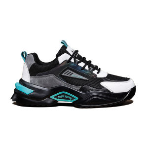 Giày Thể Thao Nam Độn Đế Phong Cách TT16 Màu Đen