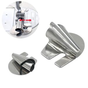 3mm-10mm Industrial Flat Car Pull Tube Spiral Edging Roller Hosehold Household Sewing Machine Presser Foot Universal Spiral Hemmer