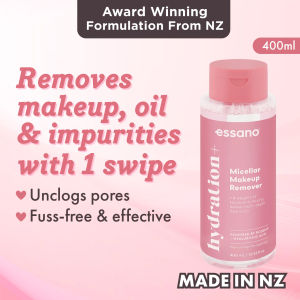 Essano Hydration+ Micellar Makeup Remover 400ml