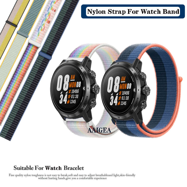 20mm 22mm Nylon Strap Band Bracelet for COROS PACE 2 / APEX 2 Pro 3 42mm 46mm Lazada Singapore