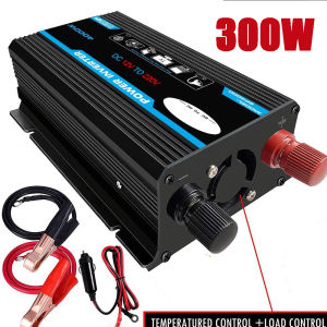 Car Power Inverter/Solar Power Inverter 300watts Converter DC 12V to AC 220V With Single USB 4.2A