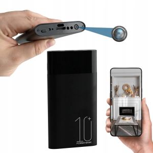 SelectedPro Spycam Powerbank H10 Plus Kamera Mini Power Bank 10000MAH Wifi Hidden Camera 1080P PWR H10 Plus Alat Mata Mata Canggih Rekam Video Rahasia Online Pantau Lewat HP Cocok Untuk Rumah Kantor Sekolah Kamera Tersembunyi Bentuk Powerbank Asli