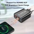 หัวชาร์จ Usb 4 Port 3USB 3.1A+1PD Type-c Fast Charge Adapter ชาร์จได้ 4 เครื่องพร้อมกัน ปลั๊กชาร์จไฟบ้าน หัวปลั๊กชาร์จเร็ว ลดราคาสุดๆ for Samsung  Vivo Oppo Xiaomi Iphone MJ5. 