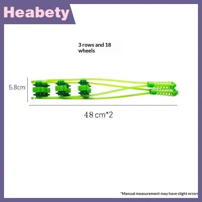 Heabety ลูกกลิ้งนวดเนื้อเยื่อส่วนลึกที่ใช้มือจับแบบลูกกลิ้งสำหรับบรรเทาอาการปวดกล้ามเนื้อไหล่คอ