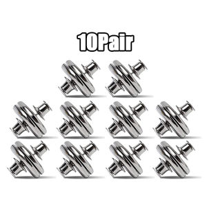 10Pairs Curtain Blackout Magnetic Button Clips Nail Free Detachable Window Close Magnet Buckle