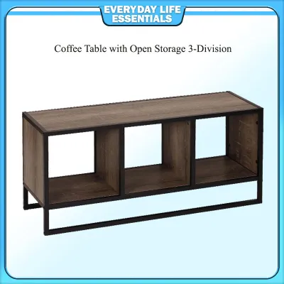 Coffee Table with Open Storage Living Room Condo House Home Furniture