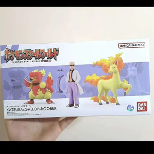 BANDAI Katsura Gallop Boober Action Figures Pokemon SCALE WORLD Anime Figures Toys Gift Collectible Model bandai mô hình