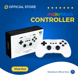 Makeblock Bluetooth Controller V1 (10 Languages) | Joystick Console STEM Educational Toys for Kids mBot2 Add-on Accessories STEM
