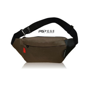 Tas Selempang Pria Kombinasi Waistbag Tas Pinggang Cowok Model Kombinasi - PG 8817