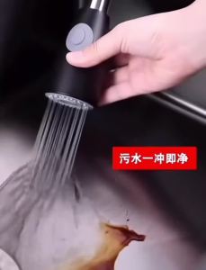 JMWOHTT德国工艺加厚3.0黑色纳米不锈钢水槽大单槽家用厨房洗碗池