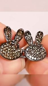 YoPo Fashion Rabbit Shape Tighten Waist Buckle Pins Waist Clip Adjustable Snap Detachable 1 Set