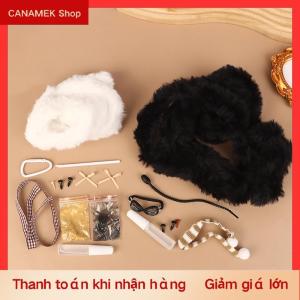 CS Kawaii sang trọng Kitten Mặt dây chuyền handmade tự làm vật liệu gói cô gái trẻ em Đồ chơi dễ thương treo quà tặng