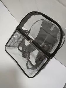 PVC Waterproof Backpack - Large Capacity Transparent Bag for School & Travel