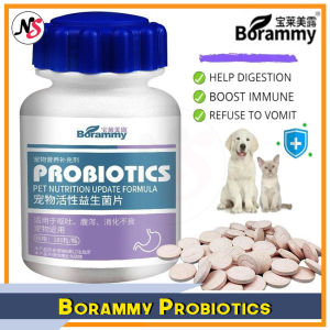 Borammy PROBIOTICS Supplements 180 Tablets/ Borammy Pet Elements Tablets/Chondroitin Large Calcium Supplements
