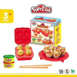 Mainan Anak Fun Doh Takoyaki - Fundoh 28206 - Lilin Malam - Mainan Edukasi