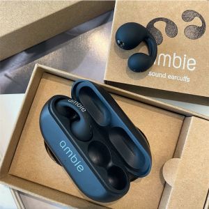 Ambie Sound Earcuffs Ear Bone Conduction Earring Wireless Bluetooth Earphones Auriculares Headset
