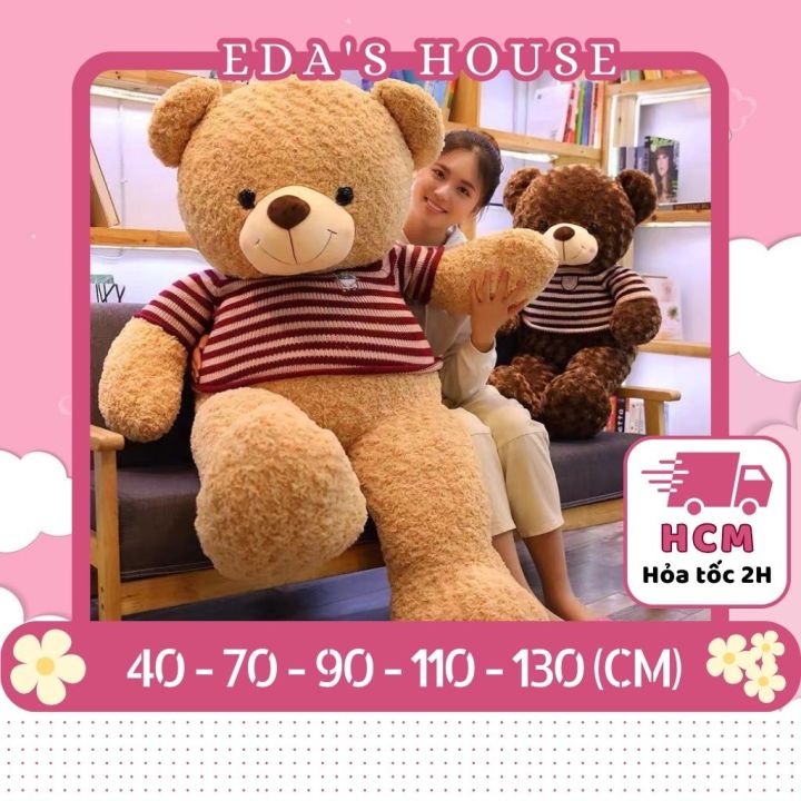 (HCM-Hỏa tốc 2h) Gấu bông Teddy, Teddy khổng lồ, Teddy mặc áo EDA'S ...