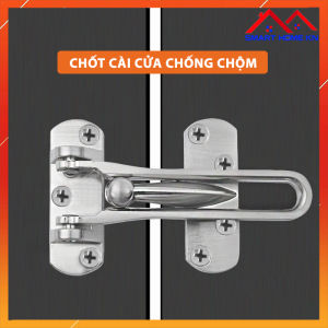 Chốt khoá cửa ngang trượt khóa cửa an toàn dùng cho cửa nhà văn phòng khách sạn Khóa Cửa Trượt Bằng Thép Không Gỉ Chốt Khóa Cửa Màu Đồng Đỏ Và Bạc Thiết Kế Chốt Khóa Dễ Sử Dụng Và Bền Bỉ - Lazada