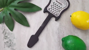 Practical Innovative Guitar Shape Sturdy Stainless Steel Cheese Grater with Comfortable Handle for Quick Prep