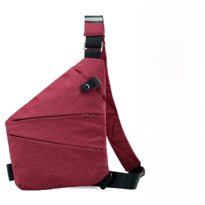 Travel Anti Theft Chest Bag Large Capacity Multipocket Fashion Close-fitting Shoulder Bags