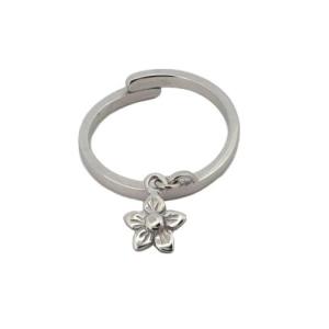 Baby Ring Cincin Emas Putih Flower - BR 0005W