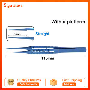 115mm Long Titanium Alloy Hair Follicle Implant Separation Extraction Tweezers Tool Fue Implanted Hair Tweezers