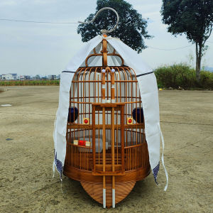 Bird Cage Budgie Cage Birdcage Birdcage DisplayCage Bird Trap Parrot Cage For Bird Guangzhou Style Ivory Collection High-end Large Size