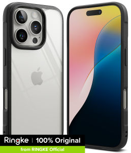 Ringke Fusion Bold Tương Thích Với iPhone 16 Pro Max Trường Hợp Bìa nắm chắc Khung Phong Cách Chống Vàng Rõ Ràng Cứng trong suốt Trở Lại Chống Sốc Bumper iPhone 16 Pro Max Cover Quay Lại